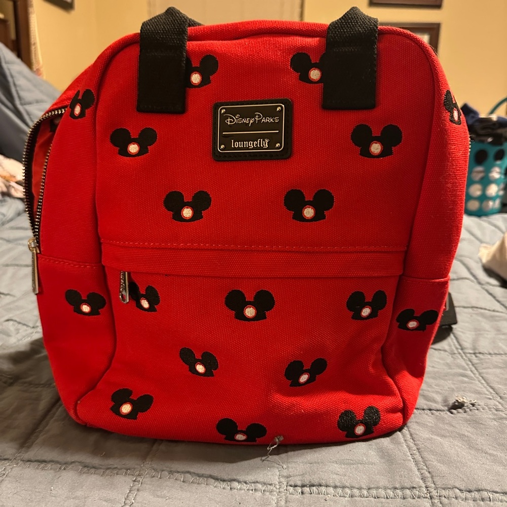 Loungefly Red Mickey Mouse Backpack